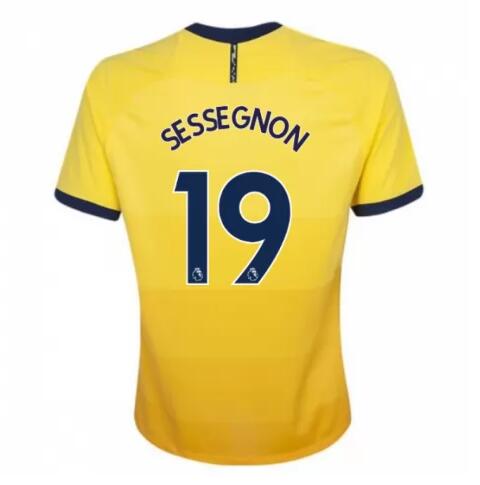 Tottenham Hotspur Football Kit Third Soccer Jersey SESSEGNON 19 2020/21